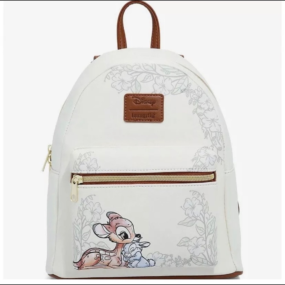 Loungefly Disney Bambi Watercolor Mini Backpack - Picture 1 of 5